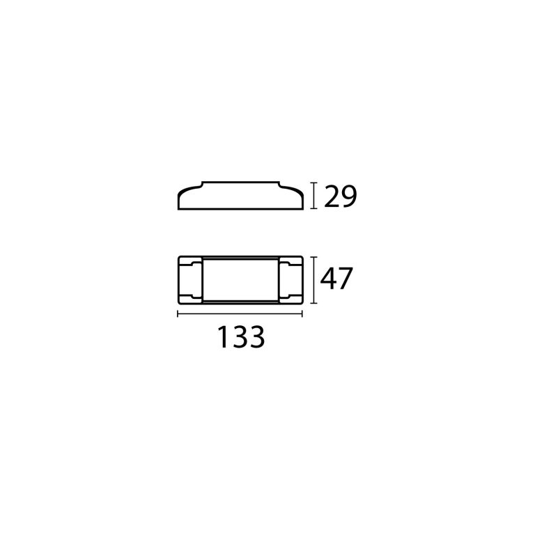 Esquema con medidas de Driver 60 W TRIAC