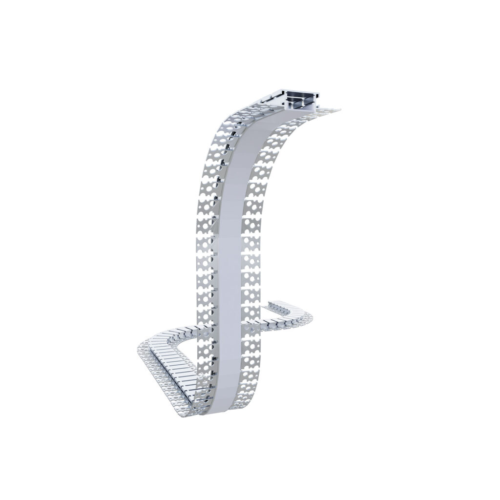 Perfil curvo NEBULA empotrar 2 m