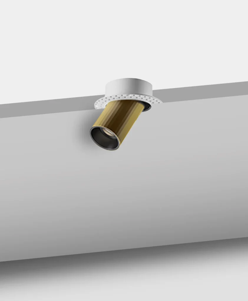 Kaleidos spot semi retractil housing ancho sin bisel