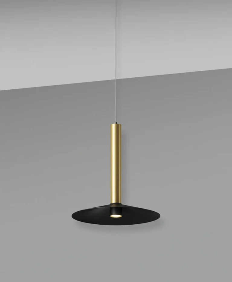 Kaleidos colgante tubular tipo disco