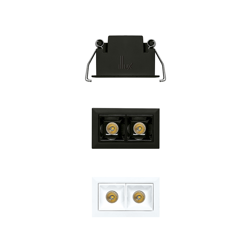 RASTER de empotrar 4 W