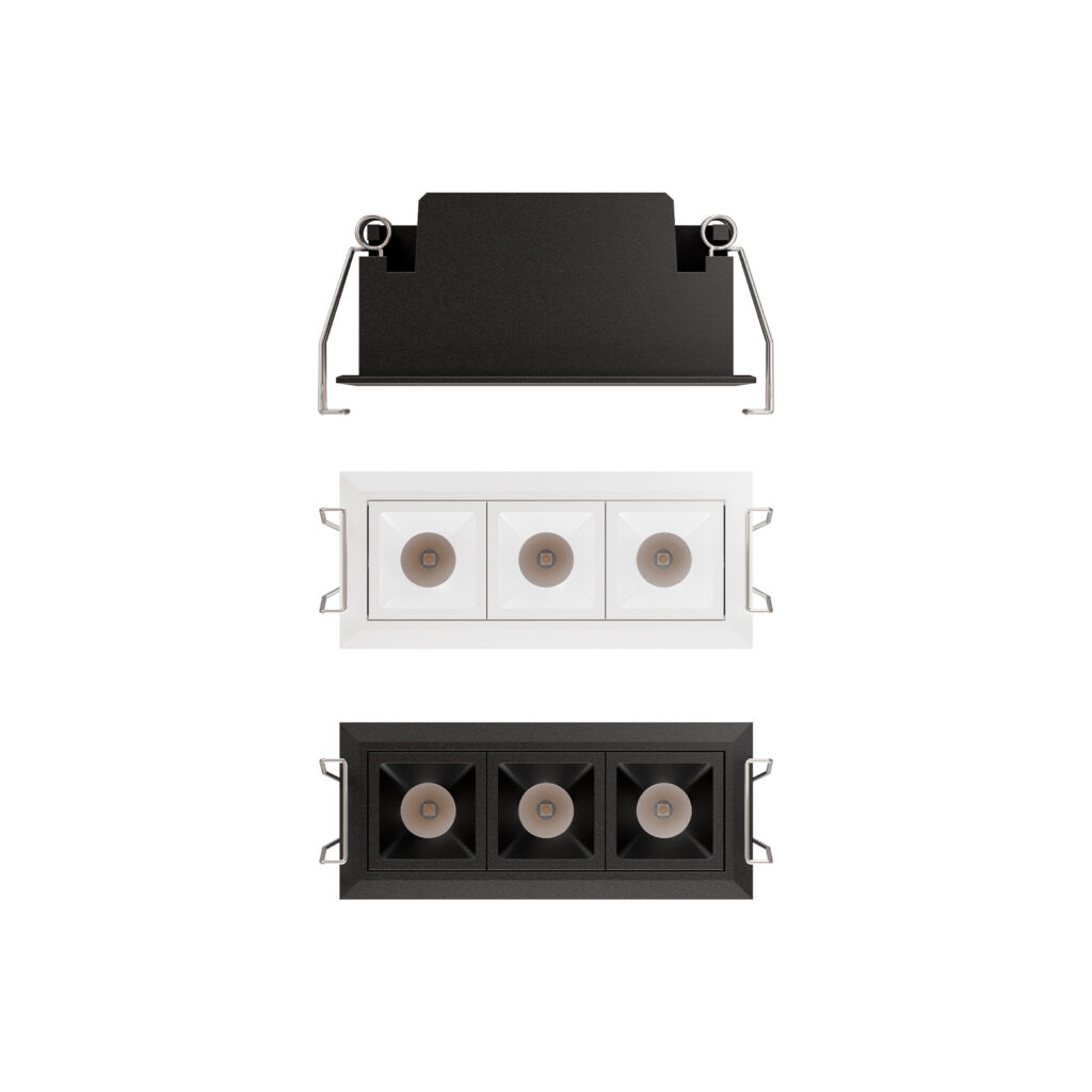 RASTER de empotrar 6 W